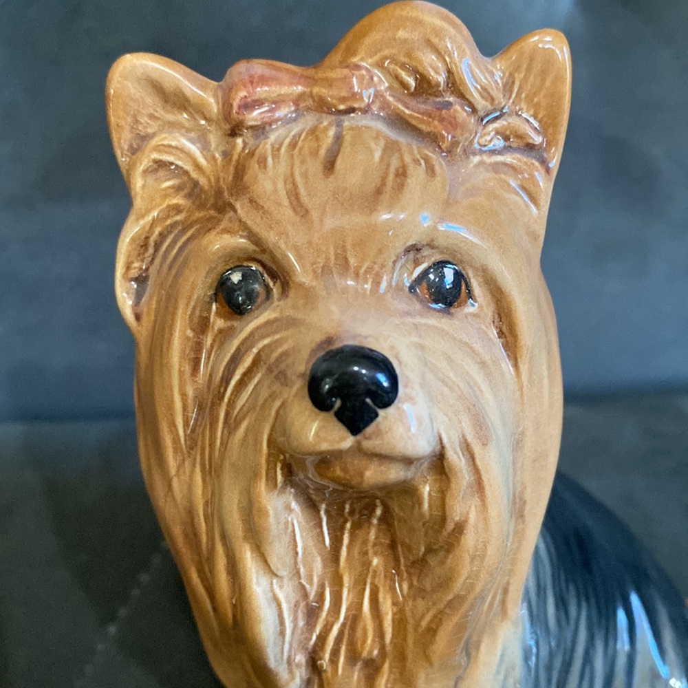 British Sylvac Yorkie Statue